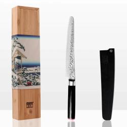 Serrated Bread Knife 20 cm blade - Pakka Collection