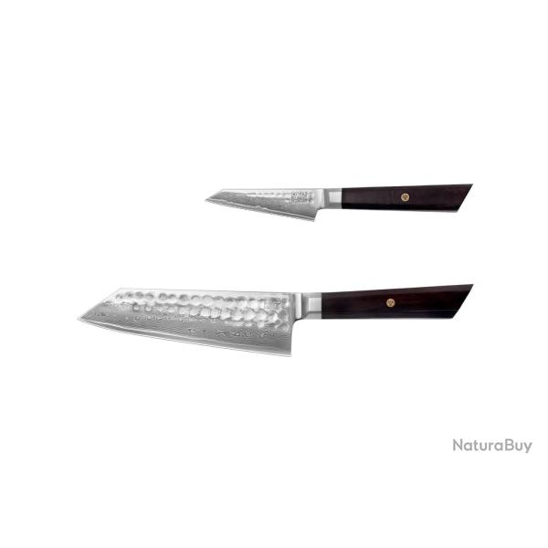 Starter 2-Piece Knife Set - Bunka Damascus Collection