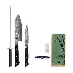 Starter 4-Piece Knife Set - Hashi Tsuchime Collection