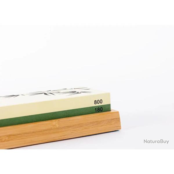 Whetstone - Knife Sharpening Set - 180/800 grit combination