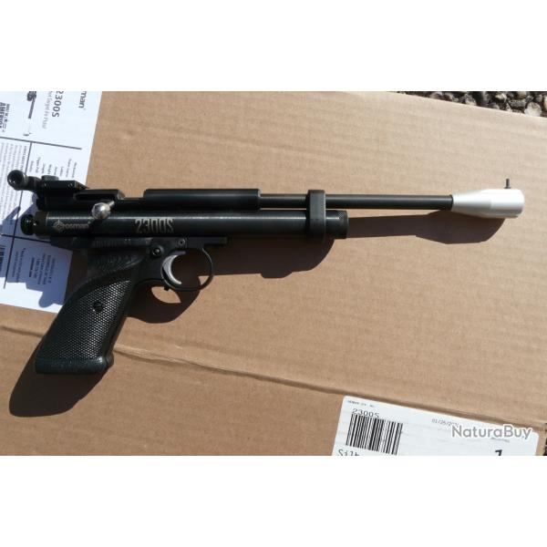 RARE PISTOLET CO2 CROSMAN SILHOUETTE 2300S RIGOUREUSEMENT NEUF