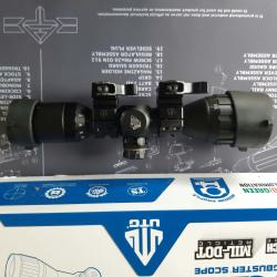 Lunette UTG Bugbuster 3-9x32 AO Reticle Mil-Dot Lumineux Neuf Avec Colliers 21mm QD