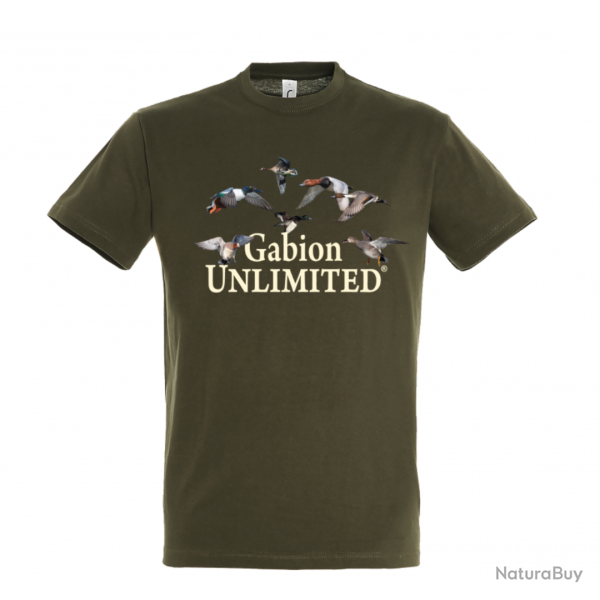 TEE SHIRT KAKI LA POSE - GABION UNLIMITED L