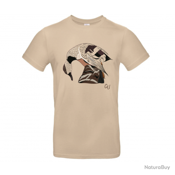 TEE SHIRT BEIGE CHIPEAU - GABION UNLIMITED S
