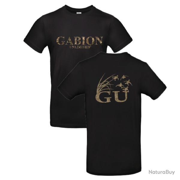 TEE SHIRT COLLECTION BAIE NOIR - GABION UNLIMITED XXL
