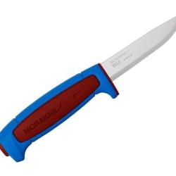 Poignard couteau MORAKNIV basic 546 rouge bleu inox