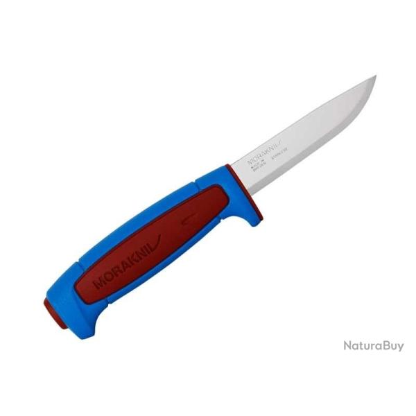Poignard couteau MORAKNIV basic 546 rouge bleu inox