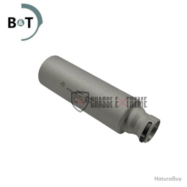 Silencieux B&T RBS QDAU Cal 7,62 mm pour Cache-Flamme Ase Utra AU740