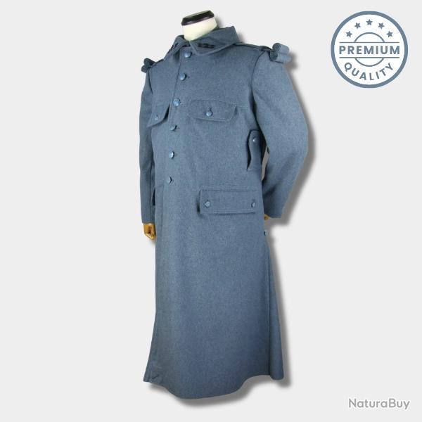 Capote Fran�aise M1916 Laine Bleu Horizon Premium - Militaria WW1 L