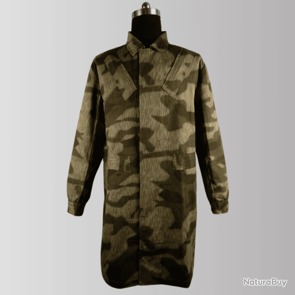 Blouse de Saut Fallschirmj�ger Luftwaffe - Smock Camoufl� Tan &amp; Water - Reproduction WW2