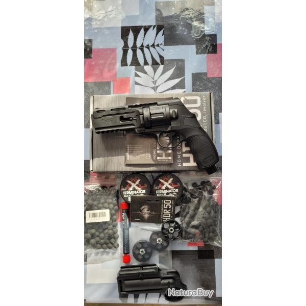 Arme de d�fense T4E HDR50 13 joules avec munitions et �quipements