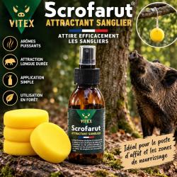 Pack SCROFARUT + EPONGE - Spray de 125 ml