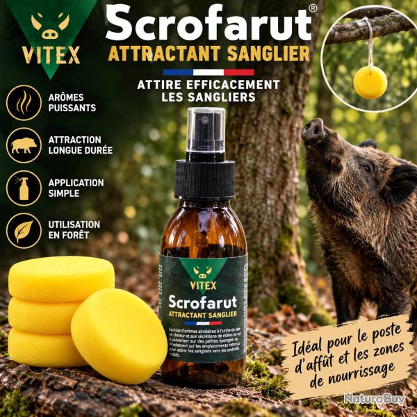 Pack SCROFARUT + EPONGE - Spray de 125 ml