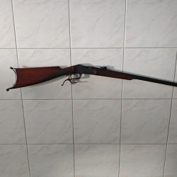 Carabine de pr&eacute;cision type Martini (bloc tombant), cal 6mm flobert bosquette (pas du 22lr) en cat.D.