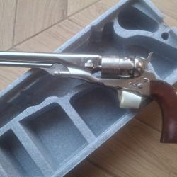 Revolver Pietta COLT 1860 ARMY ACIER grav&eacute; Calibre 44