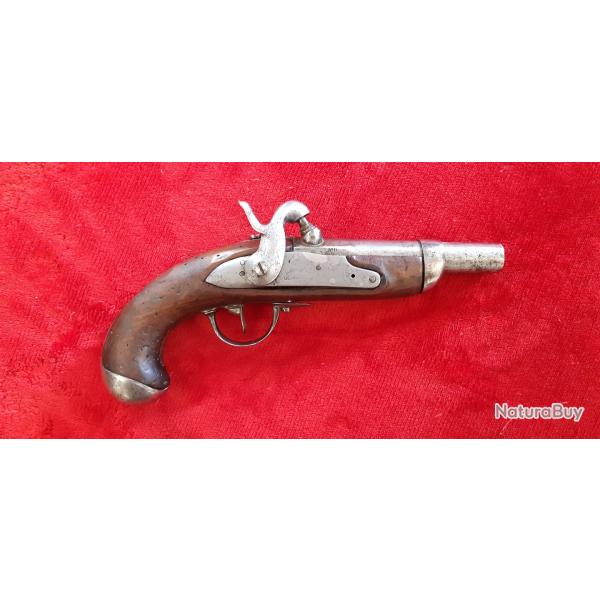 Pistolet gendarmerie mod�le 1822 T .Manufacture Royale de Chatellerault
