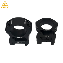 Colliers de montage KECK KE1025 - tube 25,4 mm - Picatinny - hauteur 17 mm