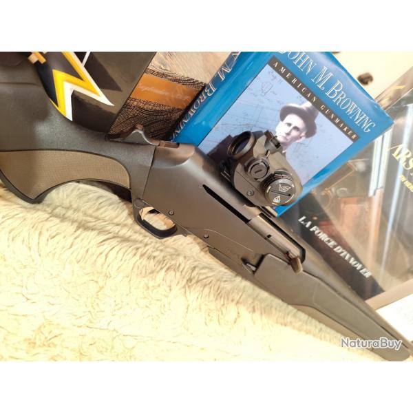 Carabine semi-auto Browning 4x Hunter 7Rem mag+Vector point +1 boite 7rem pack promo