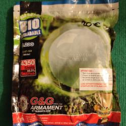 2 Lots de 1 kg, bille airsoft 0.23