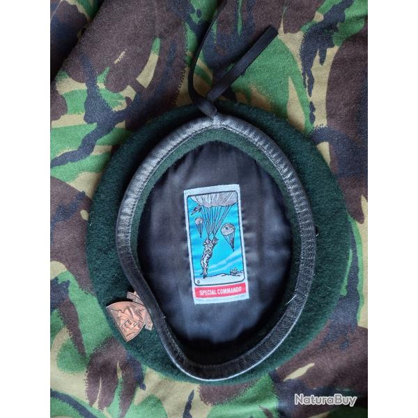 COMMANDO MARINE BERET VERT TAILLE 55