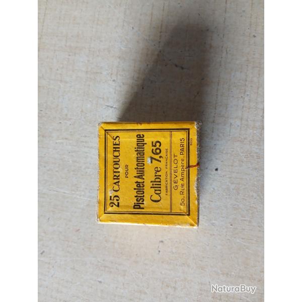 Bo�te vide 7.65 ww2