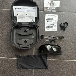 Lunettes balistiques ESS Crossbow - Verres interchangeables - Avec &eacute;tui et accessoires