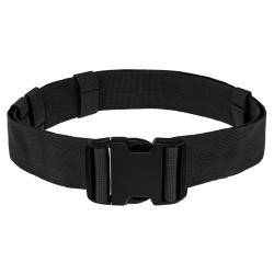 Ceinturon Tactique Mil-Tec 5cm Coton Quick Release Ajustable Noir Militaria EDC