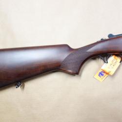 Fusil superpose HUGLU EAGLE BECASSIER CAL 12X76 CANON DE 61CM RAYE et INTERCHOKE