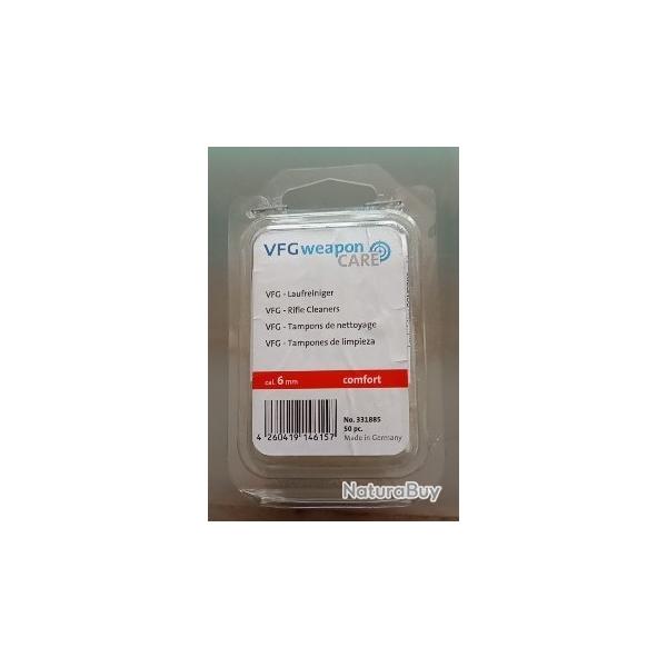 Boite neuve de 50 tampons de nettoyage VFG confort 6mm
