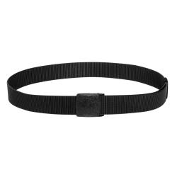 Ceinture Tactique MFH 38mm Nylon Ajustable Sans M&eacute;tal EDC Outdoor Noir