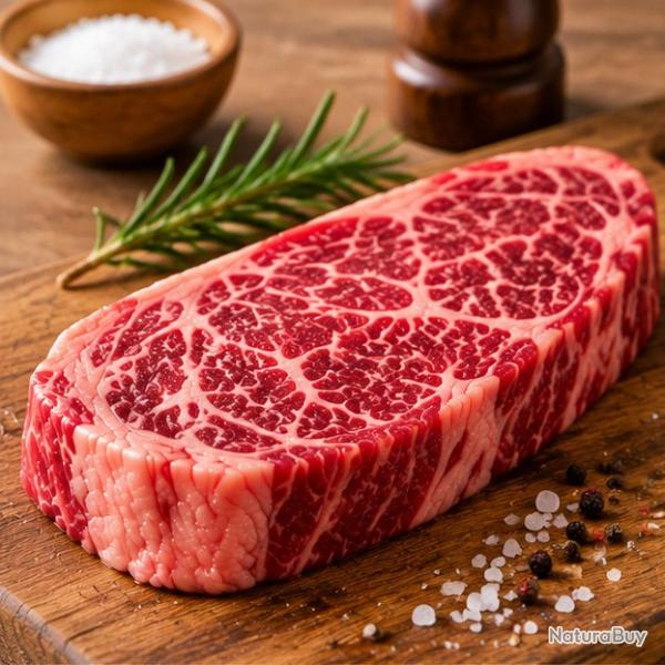 Vente Flash ! Colis Boeuf Wagyu 1Kg - Coeur de Rhumsteck