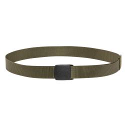 Ceinture Tactique MFH 38mm Nylon Ajustable Sans M&eacute;tal EDC Outdoor OD Green