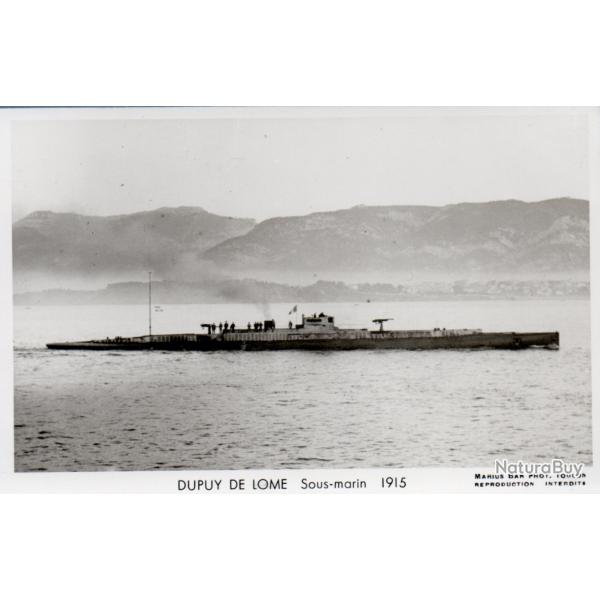 Carte postale ancienne - Sous-marin Dupuy de L�me 1915 - N�8938