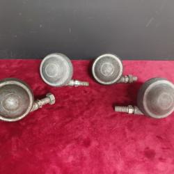 Lot de 4 roulettes Ball Caster vintage Shepherd  50's -  70's