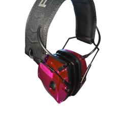 Casque ProHear Anti-bruit 27dB haute qualit&eacute; coussin gel rose brillant bluetooth