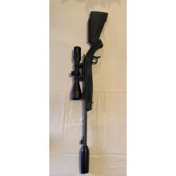 Carabine Bergara Scout 222 Rem 51 cm / Lunette Urikan / R&eacute;ducteur de son Freyr et Devik