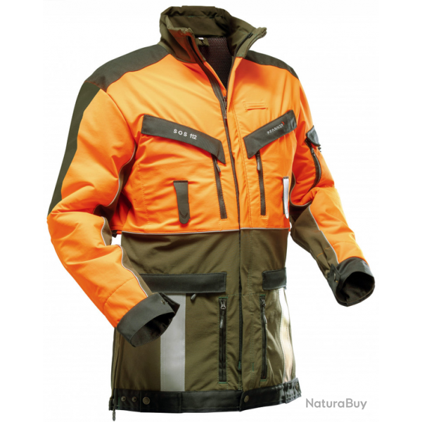 Veste Pfanner stretch air hunting M orange kaki