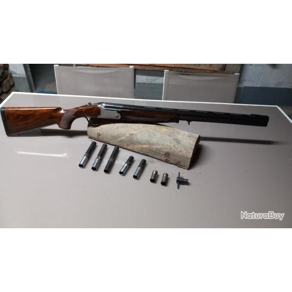 FABARM EURALFA 2000 CAL 12/89 CANON 71 CM EPROUVE ACIER