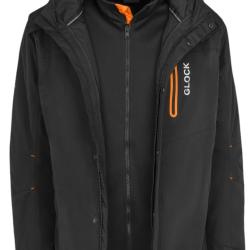 MANTEAU ET VESTE GLOCK 2 EN 1 PERFECTION BLACK TAILLE XL