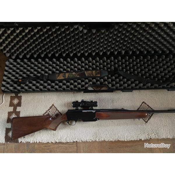 BROWNING BAR MK2  Cal 7 RM + point rouge Nikko Stirling