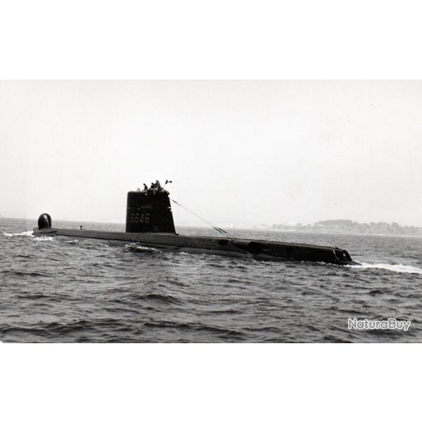 Photographie du sous-marin Galat�e S646, 13 juillet 1982 - N�8951