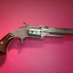 authentique Smith et Wesson N&deg;1 Third , cat D , cal 32 RF