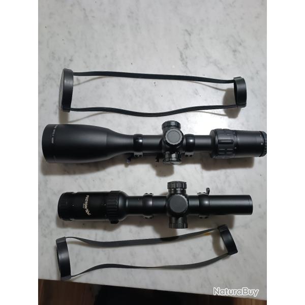 Lunette tir Jaeger 3x12x56Lunette battue Fuzion 1x6