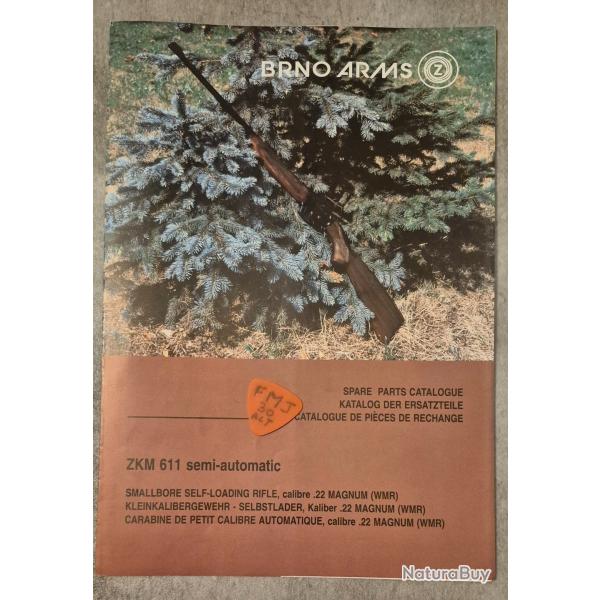 Notice pour carabine BRNO ZKM 611