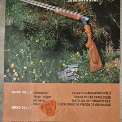 Notice pour fusil BRNO 501.6 et 501.7