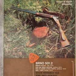 Notice pour fusil BRNO 501.2