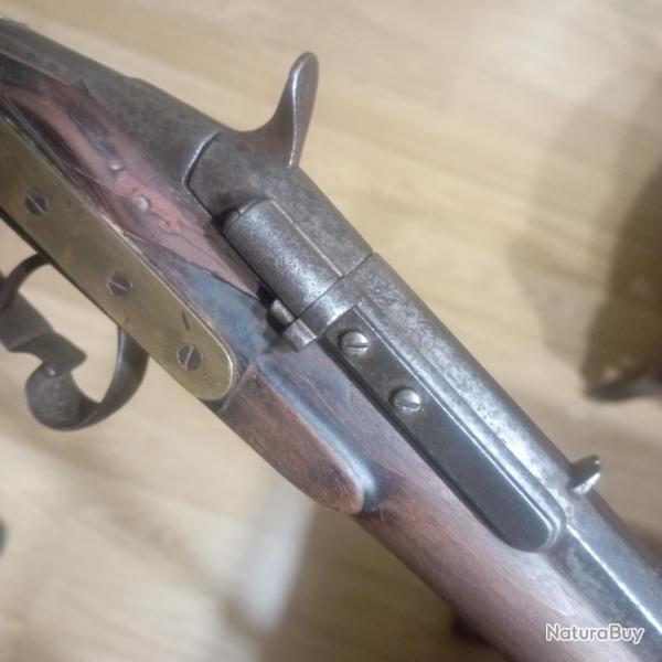 Tr�s rare carabine de jardin � syst�me,en 9mmFL