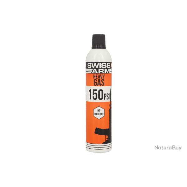 Bouteille Gaz 150 PSI 600ml Heavy Gaz Sec (Cybergun / Swiss Arms)