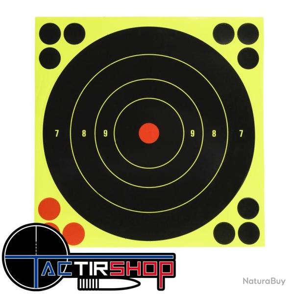 Pack de 10 cibles impacts ProHunt 20 x 20 cm