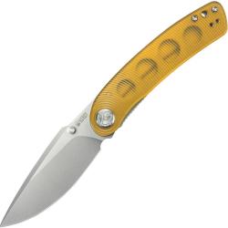 Couteau Pliant Kubey Momentum Lame Acier AUS-10 Manche Ultem Linerlock KUB344M